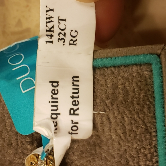 Unique Effy diamond band, 14k gold - Picture 3 of 8